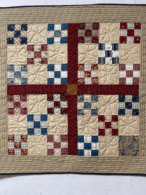 n*♡様 アンティークキルト Antique Nine Patch Quilt Kit – Ye Olde Schoolhouse Quilt Shop