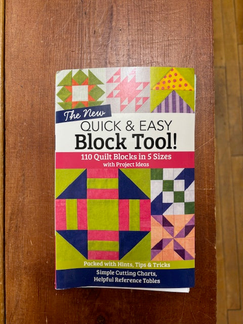 Quick and Easy Block Tool Book – Ye Olde Schoolhouse Quilt Shop